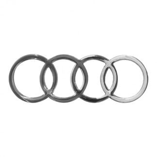 AUDI ΑΥΤΟΚΟΛΛΗΤΟ ΣΗΜΑ ΧΡΩΜΙΟ 17,6x6,2cm ΜΕ ΕΠΙΚΑΛΥΨΗ ΣΜΑΛΤΟΥ - 1 ΤΕΜ.