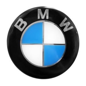 BMW ΑΥΤΟΚΟΛΛΗΤΟ ΣΗΜΑ ΚΑΠΩ 7,8 cm ΜΑΥΡΟ/ΓΑΛΑΖΙΟ/ΧΡΩΜΙΟ ΜΕ ΕΠΙΚΑΛΥΨΗ ΣΜΑΛΤΟΥ  – 1 ΤΕΜ.
