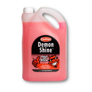 ΥΓΡΟ ΓΥΑΛΙΣΜΑΤΟΣ ΜΕ ΥΔΡΟΦΟΒΙΚΗ ΤΕΧΝΟΛΟΓΙΑ ΣΕ ΜΠΟΥΚΑΛΙ CARPLAN DEMON SHINE 5 LT