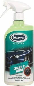 ΥΓΡΟ ΠΛΥΣΙΜΑΤΟΣ ΜΕ ΚΕΡΙ ΧΩΡΙΣ ΤΗ ΧΡΗΣΗ ΝΕΡΟΥ ΣΕ ΣΠΡΕΙ TRIPLEWAX SHAKE&SHINE 1LT