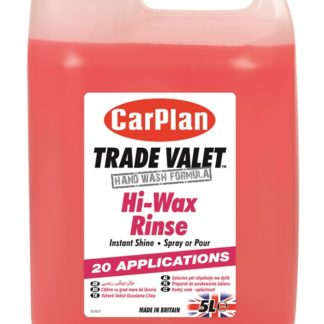 ΥΓΡΟ ΚΕΡΙ ΓΥΑΛΙΣΜΑΤΟΣ ΓΙΑ ΠΛΥΣΙΜΟ ΣΤΟ ΧΕΡΙ/ΠΛΥΣΤΙΚΟ ΜΗΧΑΝΗΜΑ CARPLAN TRADE VALET HI-WAX RINSE 5LT