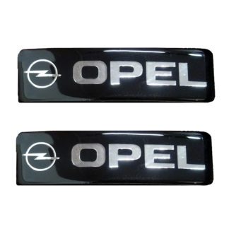 OPEL ΣΗΜΑΤΑ ΒΙΔΩΤΑ 10 Χ 3 cm ΕΠΟΞΕΙΔΙΚΗΣ ΡΥΤΙΝΗΣ (ΥΓΡΟ ΓΥΑΛΙ) ΣΕ ΜΑΥΡΟ/ΧΡΩΜΙΟ ΓΙΑ ΠΑΤΑΚΙΑ - 2 ΤΕΜ.