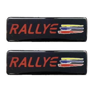 PEUGEOT RALLYE ΣΗΜΑΤΑ ΒΙΔΩΤΑ 10 Χ 3 cm ΕΠΟΞΕΙΔΙΚΗΣ ΡΥΤΙΝΗΣ (ΥΓΡΟ ΓΥΑΛΙ) ΣΕ ΚΟΚΚΙΝΟ/ΜΠΛΕ/ΚΙΤΡΙΝΟ ΓΙΑ ΠΑΤΑΚΙΑ - 2 ΤΕΜ.