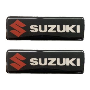 SUZUKI ΣΗΜΑΤΑ ΒΙΔΩΤΑ 10 Χ 3 cm ΕΠΟΞΕΙΔΙΚΗΣ ΡΥΤΙΝΗΣ (ΥΓΡΟ ΓΥΑΛΙ) ΣΕ ΜΑΥΡΟ/ΧΡΩΜΙΟ/ΚΟΚΚΙΝΟ ΓΙΑ ΠΑΤΑΚΙΑ – 2 ΤΕΜ.