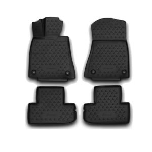 LEXUS RC 350 2015+ ΜΑΡΚΕ ΠΑΤΑΚΙΑ ΣΕ ΣΚΑΦΗ TPE ΛΑΣΤΙΧΟ ΣΕ ΜΑΥΡΟ ΧΡΩΜΑ NOVLINE – 4 ΤΕΜ.