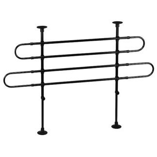 ΔΙΑΧΩΡΙΣΤΙΚΟ ΠΛΕΓΜΑ ΠΟΡΤ ΜΠΑΓΚΑΖ ΤΗΛΕΣΚΟΠΙΚΟ ΜΕ 2 ΣΤΟΙΧΕΙΑ - ΠΛΑΤΟΣ 85-140 cm - ΥΨΟΣ 60-110 cm 1 ΤΕΜΑΧΙΟ