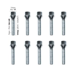 ΜΠΟΥΛΟΝΙΑ ΚΩΝΙΚΑ 12×1.25 (50)- (17) 10ΤΕΜ.