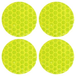 ΑΝΤΑΝΑΚΛΑΣΤΙΚΑ ΑΥΤΟΚΟΛΛΗΤΑ 30mm ΚΙΤΡΙΝΑ 4ΤΕΜ.