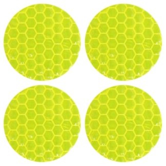 ΑΝΤΑΝΑΚΛΑΣΤΙΚΑ ΑΥΤΟΚΟΛΛΗΤΑ 30mm ΚΙΤΡΙΝΑ 4ΤΕΜ.