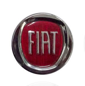 FIAT ΑΥΤΟΚΟΛΛΗΤΟ ΣΗΜΑ ΠΟΡΤ ΜΠΑΓΚΑΖ (ΚΟΚΚΙΝΟ/ΧΡΩΜΙΟ – 95mm)