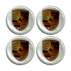 ΤΑΠΕΣ ΚΕΝΤΡΟΥ ΖΑΝΤΑΣ PORSCHE ΚΟΥΜΠΩΤΕΣ  4ΤΕΜ.