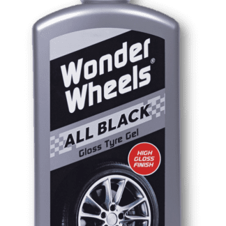 ΥΓΡΟ ΓΥΑΛΙΣΜΑΤΟΣ ΕΛΑΣΤΙΚΩΝ ΣΕ ΜΑΥΡΟ ΧΡΩΜΑ ΜΕ ΜΟΡΦΗ GEL CARPLAN WONDER WHEELS ALL BLACK GLOSS 500ML