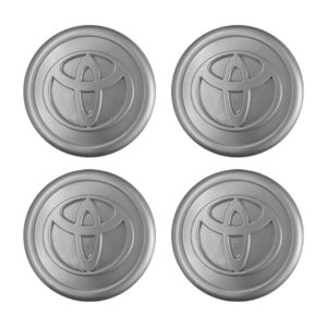 TOYOTA ΤΑΠΕΣ ΚΕΝΤΡΟΥ ΖΑΝΤΑΣ ΚΟΥΜΠΩΤΕΣ ΓΚΡΙ (ΕΣΩΤΕΡ. 57 mm ΚΑΙ ΕΞΩΤΕΡ. 62 mm) – 4 ΤΕΜ.