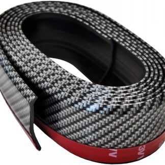 ΔΙΑΚΟΣΜΗΤΙΚΟ SPOILER ΠΡΟΦΥΛΑΚΤΗΡΑ LIP-SPLITTER 20+30+8mm 250cm ΛΑΣΤΙΧΕΝΙΟ CARBON