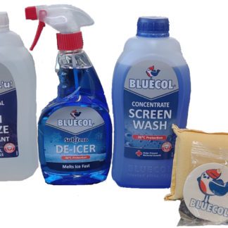 ΧΕΙΜΕΡΙΝΟ ΠΑΚΕΤΟ BLUECOL POWER PACK 5ΤΕΜ (ΑΝΤΙΨΥΚΤΙΚΟ+ΑΠΟΠΑΓΩΤΙΚΟ+ΥΓΡΟ ΠΑΡΜΠΡΙΖ+ΣΦΟΥΓΓΑΡΙ+ΑΡΩΜΑΤΙΚΟ)