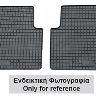 RENAULT KANGOO 2D 2021+ ΜΑΡΚΕ ΠΑΤΑΚΙΑ ΛΑΣΤΙΧΟ ΣΕ ΜΑΥΡΟ ΧΡΩΜΑ ΜΕ ΚΟΥΜΠΩΜΑΤΑ CIK - 2 ΤΕΜ.