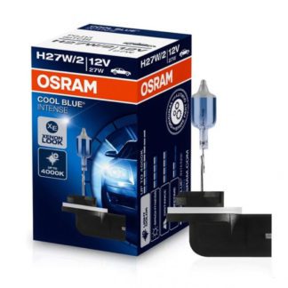 λάμπα αυτοκινήτου osram h27w/2 12v 27w 4000k συσκευασία
