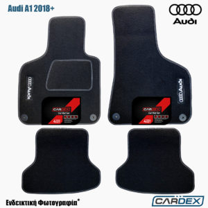 Audi A1 2018+ – Μαρκέ Πατάκια Αυτοκινήτου μοκέτα Eco-Line 4τμχ της Cardex
