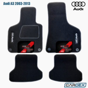 Audi A3 2003-2013 – Μαρκέ Πατάκια Αυτοκινήτου μοκέτα Eco-Line 4τμχ της Cardex