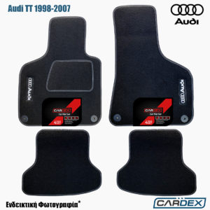 Audi TT 1998-2007 – Μαρκέ Πατάκια Αυτοκινήτου μοκέτα Eco-Line 4τμχ της Cardex