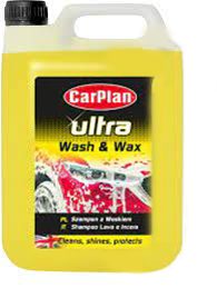 ΣΑΜΠΟΥΑΝ ΜΕ ΚΕΡΙ CARPLAN ULTRA WASH AND WAX 5LT – 1 ΤΕΜ.
