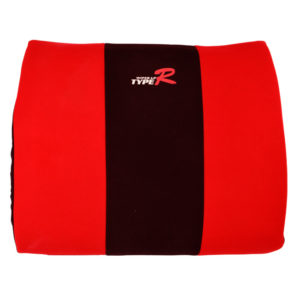 Μαξιλάρι Μέσης Type-R Για Το Κάθισμα Του Αυτοκινήτου Κόκκινο-Μαύρο 1Τμχ