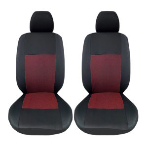 Καλύμματα Αυτοκινήτου Prime Μαύρο-Kόκκινο Ζευ 4 Τεμάχια