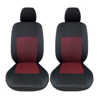 Καλύμματα Αυτοκινήτου Prime Μαύρο-Kόκκινο Ζευ 4 Τεμάχια