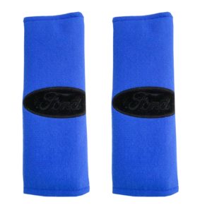 FORD​ ​ΜΑΞΙΛΑΡΑΚΙΑ ΓΙΑ ΖΩΝΗ ΑΣΦΑΛΕΙΑΣ 21 X 7,5 cm ΣΕ ΜΠΛΕ ΧΡΩΜΑ ΜΕ ΜΑΥΡΟ LOGO – 2 ΤΕΜ.