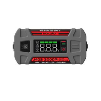 Εκκινητής Μπαταριών Αυτοκινήτου, Powerbank, Φακός Led 3 Σε1 Lokithor JA402 12 Volt 3000A