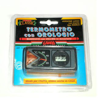 ΘΕΡΜΟΜΕΤΡΟ + ΡΟΛΟΙ ΜΑΥΡΟ/ΞΥΛΟ 1ΤΕΜ.