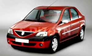 DACIA LOGAN 2005-2008 ΚΑΠΑΚΙΑ ΚΑΘΡΕΠΤΩΝ ΧΡΩΜΙΟ