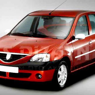 DACIA LOGAN 2005-2008 ΚΑΠΑΚΙΑ ΚΑΘΡΕΠΤΩΝ ΧΡΩΜΙΟ