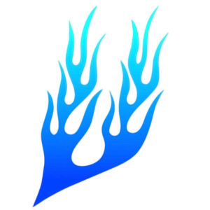 ΑΥΤΟΚΟΛΛΗΤΟ ΦΛΟΓΑ-ΜΠΛΕ (20x30cm) ΑΡΙΣΤΕΡΟ – 1 ΤΕΜ.