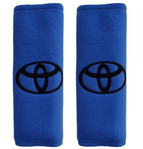 ΤΟΥΟΤΑ ΜΑΞΙΛΑΡΑΚΙΑ ΓΙΑ ΖΩΝΗ ΑΣΦΑΛΕΙΑΣ 21 X 7,5 cm ΣΕ ΜΠΛΕ ΧΡΩΜΑ ΜΕ ΜΑΥΡΟ LOGO – 2 ΤΕΜ.