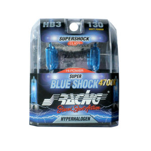 HB3 12V/65W 130″ 4.700K SUPER BLUE SHOCK