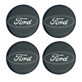 Αυτοκόλλητα Ζαντών Σμάλτο Ford 60mm 4Τμχ