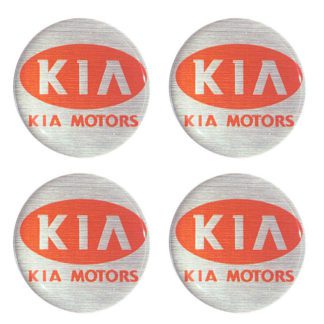Αυτοκόλλητα Ζαντών Σμάλτο Kia Σμάλτο 60mm 4Τμχ