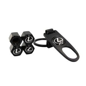 Καπάκια Βαλβίδων Αυτοκινήτου Με Μπρελόκ Lexus 5 Τεμάχια