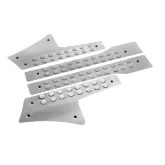 CITROEN BERLINGO 2008+ ΜΑΡΣΠΙΕ ΕΣΩΤΕΡΙΚΑ ΑΥΤΟΚΟΛΛΗΤΑ 4ΤΕΜ ΑΝΟΞ.ΑΤΣΑΛΙ ΧΡΩΜΙΟ