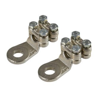 ΑΚΡΟΔΕΚΤΕΣ ΚΑΛΩΔΙΩΝ ΜΠΑΤΑΡΙΑΣ 70mm² ΜΕ ΤΡΥΠΑ 12mm ΜΕ ΔΙΠΛΗ ΠΛΑΚΑ ΣΥΣΦΙΞΗΣ 2ΤΕΜ