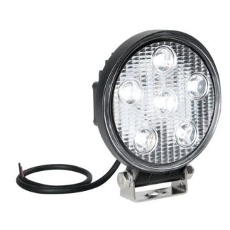 ΠΡΟΒΟΛΕΑΣ ΕΡΓΑΣΙΑΣ ΣΤΡΟΓΓΥΛΟΣ WL-16 - 6 LED 18W 10-30V (137x116x42 mm) BASIC LINE - 1 ΤΕΜ.