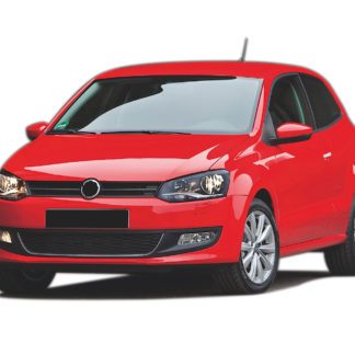 VW POLO HB 3D 2009+ ΧΕΡΟΥΛΙΑ ΠΟΡΤΑΣ ΧΡΩΜΙΟ ΜΕΤΑΛΛΙΚΑ 2ΠΟΡΤΕΣ 2ΤΕΜ