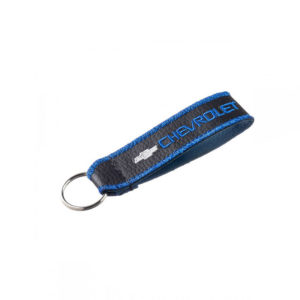 Μπρελόκ Κλειδιών Τεχνόδερμα Κεντητό Δύο Όψεων Chevrolet
