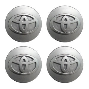 TOYOTA ΤΑΠΕΣ ΚΕΝΤΡΟΥ ΖΑΝΤΑΣ ΓΚΡΙ ΚΟΥΜΠΩΤΕΣ (ΕΣΩΤΕΡ. 59mm ΚΑΙ ΕΞΩΤΕΡ. 64mm) 4ΤΕΜ.