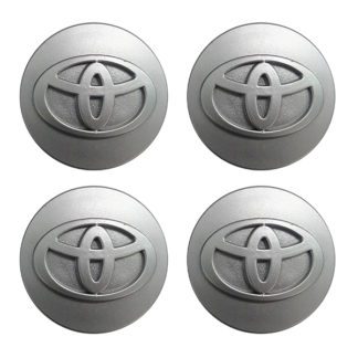 TOYOTA ΤΑΠΕΣ ΚΕΝΤΡΟΥ ΖΑΝΤΑΣ ΓΚΡΙ ΚΟΥΜΠΩΤΕΣ (ΕΣΩΤΕΡ. 59mm ΚΑΙ ΕΞΩΤΕΡ. 64mm) 4ΤΕΜ.