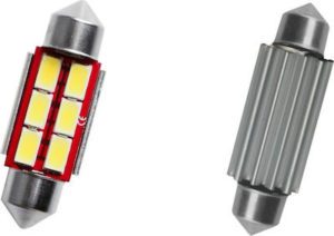 ΛΑΜΠΑΚΙ ME 6 LED 44MM ΛΕΥΚΟ 360ο CAN-BUS