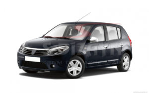 DACIA SANDERO 1 5D 2007-2014 ΚΑΠΑΚΙ ΚΑΘΡΕΠΤΗ ΧΡΩΜΙΟ