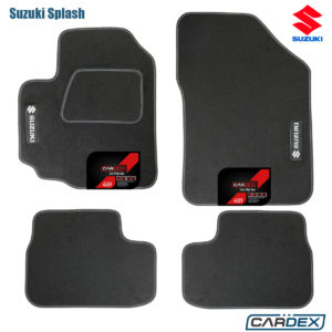 Suzuki Splash Μαρκέ Πατάκια Αυτοκινήτου μοκέτα Eco-Line 4τμχ -Cardex