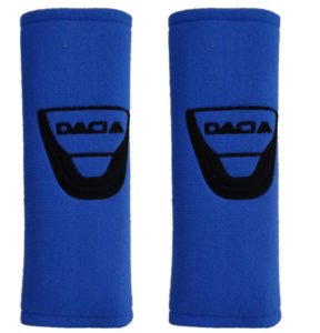 DACIA ΜΑΞΙΛΑΡΑΚΙΑ ΓΙΑ ΖΩΝΗ ΑΣΦΑΛΕΙΑΣ 21 X 7,5 cm ΣΕ ΜΠΛΕ ΧΡΩΜΑ ΜΕ ΜΑΥΡΟ LOGO – 2 ΤΕΜ.